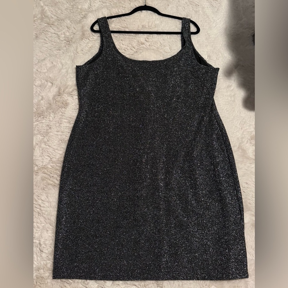 BEBE Glitter Dress